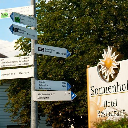 Hotel Restaurant Sonnenhof Weyerbusch Esterno foto